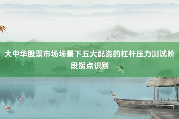 大中华股票市场场景下五大配资的杠杆压力测试阶段拐点识别