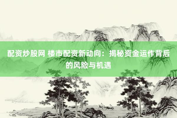 配资炒股网 楼市配资新动向：揭秘资金运作背后的风险与机遇