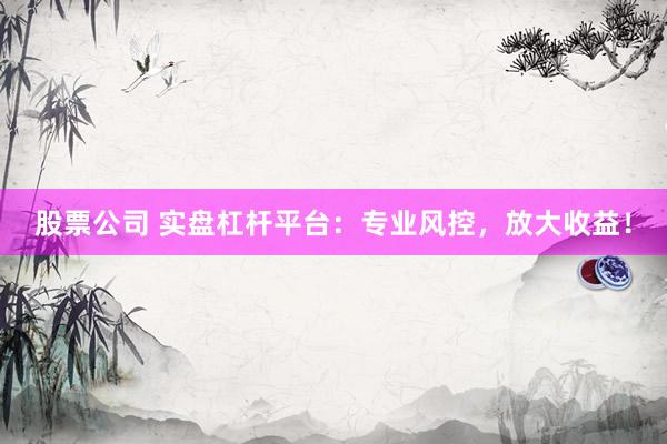 股票公司 实盘杠杆平台：专业风控，放大收益！